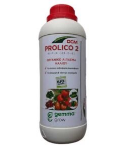 DCM Υγρό Λίπασμα Prolico 2 NK 2,3-6 Σύνθεση από Φυτικά & Ζωικά Έλαια 1lt