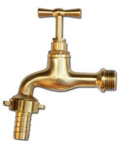 Βρύση Κήπου από Ορείχαλκο Γυαλισμένο εξωτερικά 1/2" GKK011213