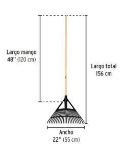 Alternative view of Τσουγκράνα Φύλλων PRETUL EP-22P