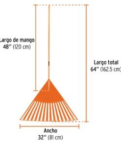 Alternative view of Τσουγκράνα Φύλλων TRUPER EP-30X