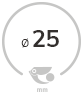 diametro 25